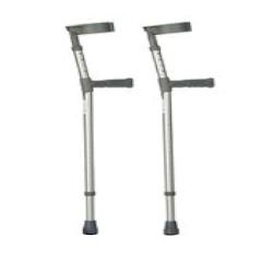 Double Adjustable Aluminium Forearm Crutches